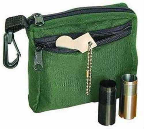 Allen Cases Choke Tube Carrier Heavy Canvas With 6 Viles Green 22512